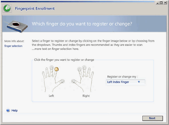 Fingerprint Enrollment